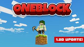 Thumbnail of the Minecraft Bedrock Marketplace product One Block! created by Piki Studios.