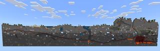 Panorama of the Minecraft Bedrock Marketplace product One Line Challenge created by Piki Studios.