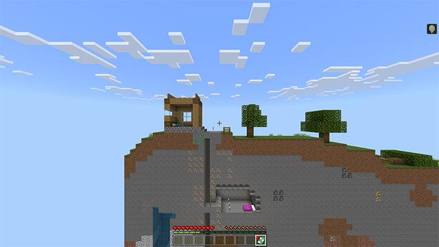 Screenshot of the Minecraft Bedrock Marketplace product One Line Challenge created by Piki Studios.
