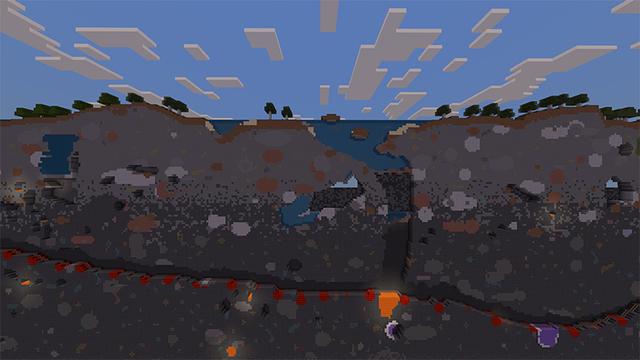 Screenshot of the Minecraft Bedrock Marketplace product One Line Challenge created by Piki Studios.