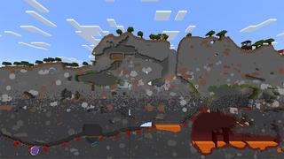 Screenshot of the Minecraft Bedrock Marketplace product One Line Challenge created by Piki Studios.