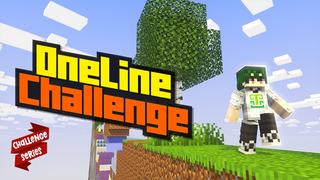 Thumbnail of the Minecraft Bedrock Marketplace product One Line Challenge created by Piki Studios.