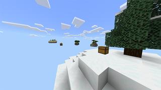 Screenshot of the Minecraft Bedrock Marketplace product One Sheep Skyblock created by Piki Studios.