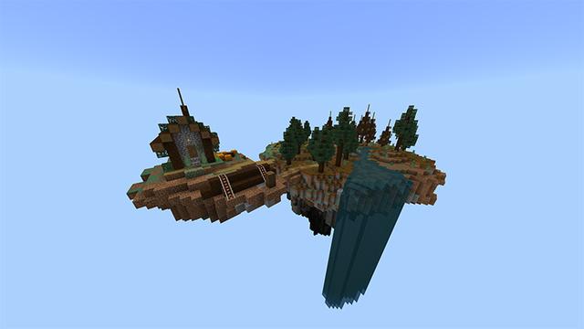 Screenshot of the Minecraft Bedrock Marketplace product OneBlock LuckyBlock created by Piki Studios.