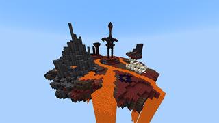 Screenshot of the Minecraft Bedrock Marketplace product OneBlock LuckyBlock created by Piki Studios.