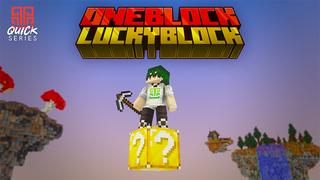 Thumbnail of the Minecraft Bedrock Marketplace product OneBlock LuckyBlock created by Piki Studios.