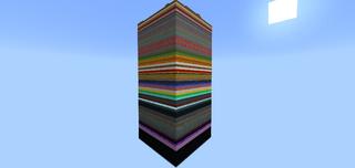 Panorama of the Minecraft Bedrock Marketplace product OP Layers created by Piki Studios.