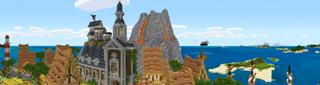 Panorama of the Minecraft Bedrock Marketplace product Pirates Lucky Block created by Piki Studios.