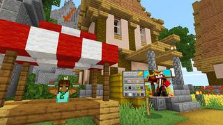 Screenshot of the Minecraft Bedrock Marketplace product Pirates Lucky Block created by Piki Studios.