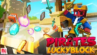 Thumbnail of the Minecraft Bedrock Marketplace product Pirates Lucky Block created by Piki Studios.