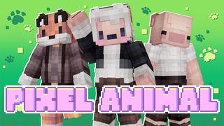 Thumbnail of the Minecraft Bedrock Marketplace product Pixel Animals created by Piki Studios.