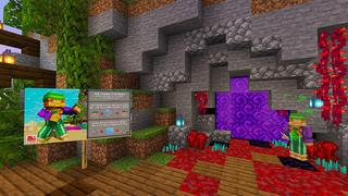 Screenshot of the Minecraft Bedrock Marketplace product Potion Ocean 100 Days created by Piki Studios.