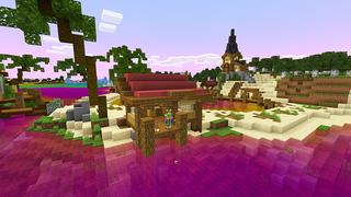 Screenshot of the Minecraft Bedrock Marketplace product Potion Ocean 100 Days created by Piki Studios.