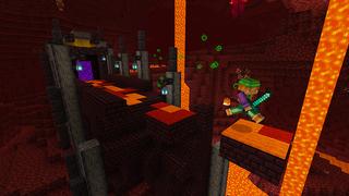 Screenshot of the Minecraft Bedrock Marketplace product Potion Ocean 100 Days created by Piki Studios.