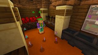 Screenshot of the Minecraft Bedrock Marketplace product Potion Ocean 100 Days created by Piki Studios.