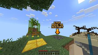 Screenshot of the Minecraft Bedrock Marketplace product Random Chunks Skyblock created by Piki Studios.