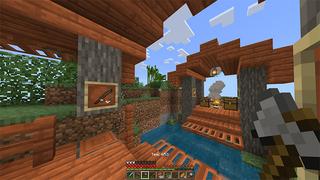 Screenshot of the Minecraft Bedrock Marketplace product Random Chunks Skyblock created by Piki Studios.