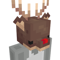 Thumbnail of the Minecraft Bedrock Marketplace product Reindeer Head created by Piki Studios.