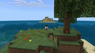 Screenshot of the Minecraft Bedrock Marketplace product SeaBlock created by Piki Studios.