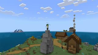 Screenshot of the Minecraft Bedrock Marketplace product SeaBlock created by Piki Studios.