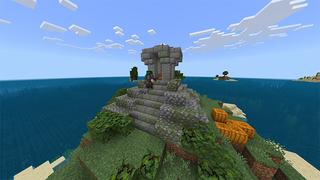 Screenshot of the Minecraft Bedrock Marketplace product SeaBlock created by Piki Studios.