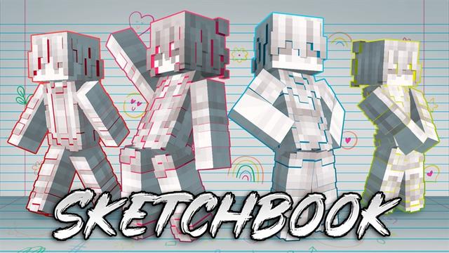 Thumbnail of the Minecraft Bedrock Marketplace product Sketchbook created by Piki Studios.