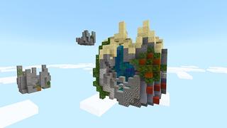 Screenshot of the Minecraft Bedrock Marketplace product Skyblock 100 Days created by Piki Studios.