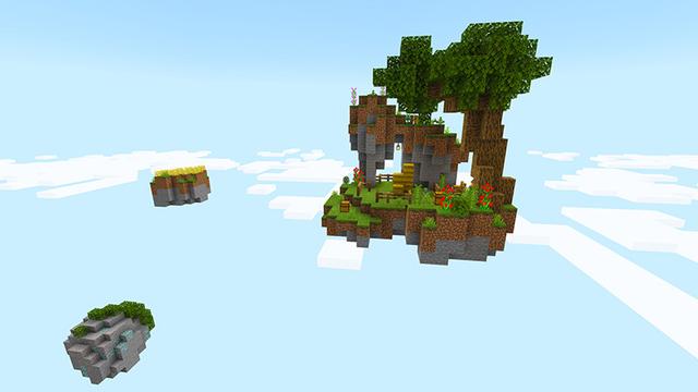 Screenshot of the Minecraft Bedrock Marketplace product Skyblock 100 Days created by Piki Studios.