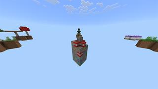 Screenshot of the Minecraft Bedrock Marketplace product Skyblock Generators created by Piki Studios.