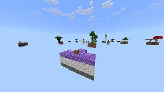 Screenshot of the Minecraft Bedrock Marketplace product Skyblock Generators created by Piki Studios.