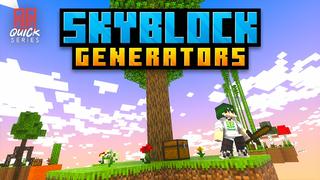 Thumbnail of the Minecraft Bedrock Marketplace product Skyblock Generators created by Piki Studios.
