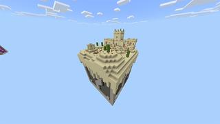 Screenshot of the Minecraft Bedrock Marketplace product Skyblock Luckyblock created by Piki Studios.