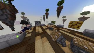 Screenshot of the Minecraft Bedrock Marketplace product Skyblock Mega Block created by Piki Studios.