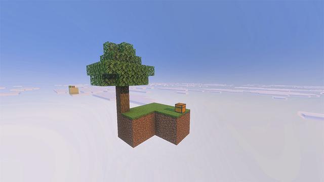 Screenshot of the Minecraft Bedrock Marketplace product Skyblock created by Piki Studios.