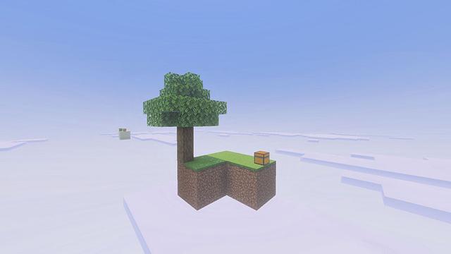 Screenshot of the Minecraft Bedrock Marketplace product Skyblock created by Piki Studios.