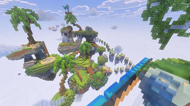 Screenshot of the Minecraft Bedrock Marketplace product Skyblock created by Piki Studios.