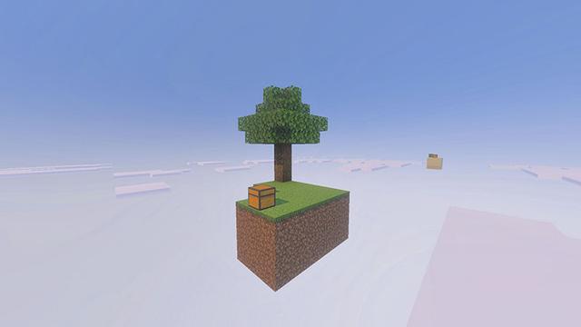 Screenshot of the Minecraft Bedrock Marketplace product Skyblock created by Piki Studios.