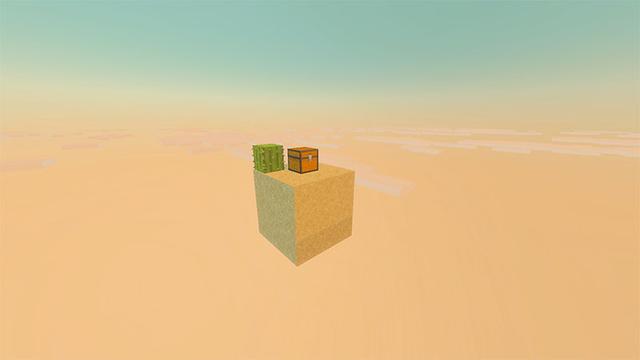 Screenshot of the Minecraft Bedrock Marketplace product Skyblock created by Piki Studios.