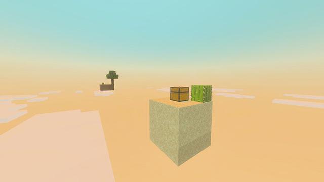 Screenshot of the Minecraft Bedrock Marketplace product Skyblock created by Piki Studios.