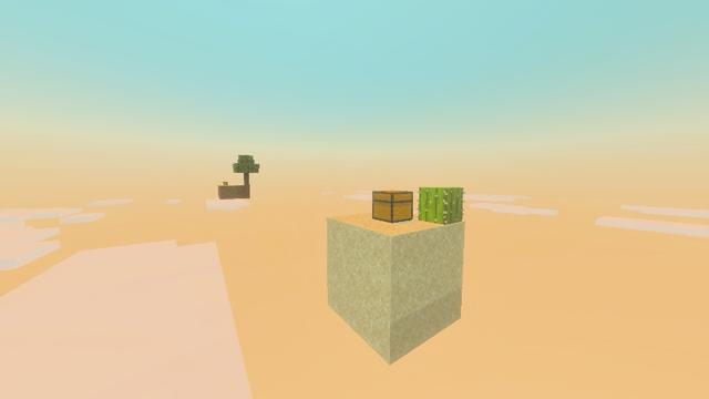 Screenshot of the Minecraft Bedrock Marketplace product Skyblock created by Piki Studios.