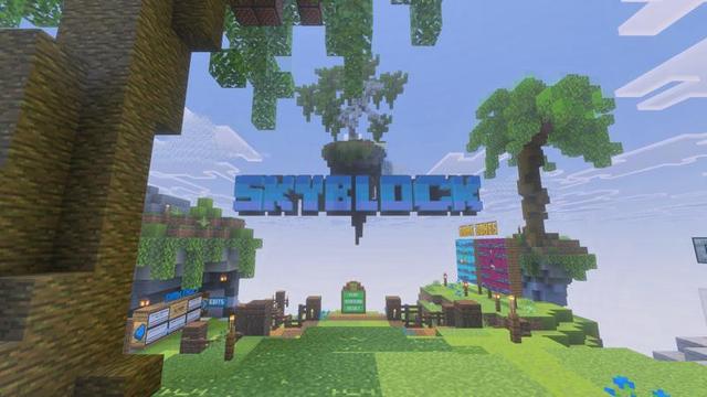 Screenshot of the Minecraft Bedrock Marketplace product Skyblock created by Piki Studios.