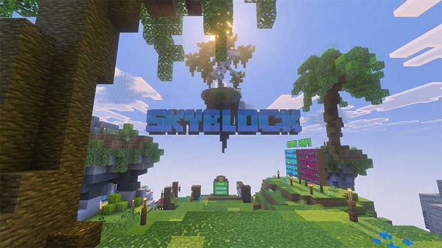Screenshot of the Minecraft Bedrock Marketplace product Skyblock created by Piki Studios.