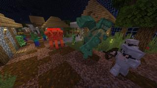 Screenshot of the Minecraft Bedrock Marketplace product Skywars Ecodome! created by Piki Studios.