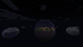 Screenshot of the Minecraft Bedrock Marketplace product Skywars Ecodome! created by Piki Studios.