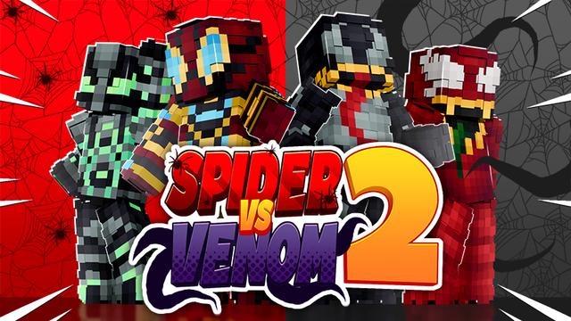 Thumbnail of the Minecraft Bedrock Marketplace product Spider VS Venom 2 created by Piki Studios.