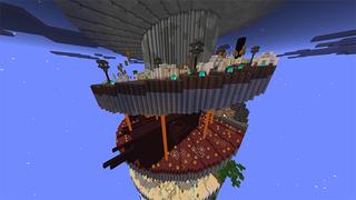 Screenshot of the Minecraft Bedrock Marketplace product Spiral Parkour created by Piki Studios.