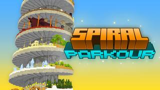 Thumbnail of the Minecraft Bedrock Marketplace product Spiral Parkour created by Piki Studios.