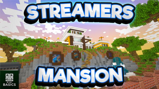 Thumbnail of the Minecraft Bedrock Marketplace product Streamers Mansion created by Piki Studios.