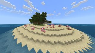 Screenshot of the Minecraft Bedrock Marketplace product Summer Luckyblocks created by Piki Studios.