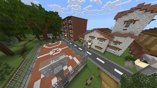 Screenshot of the Minecraft Bedrock Marketplace product Summer Luckyblocks created by Piki Studios.